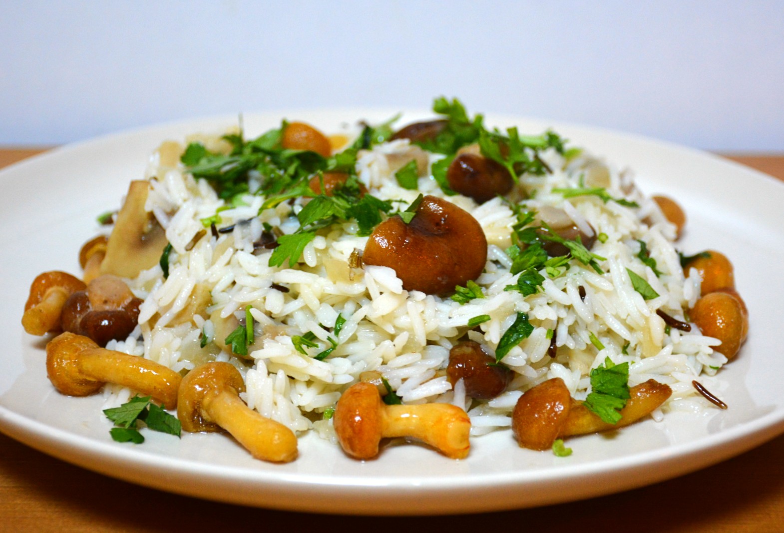 Risotto cu ciuperci de padure