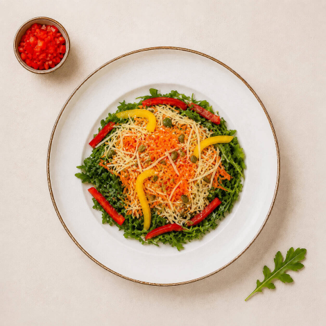 Salată de morcovi cu parmesan