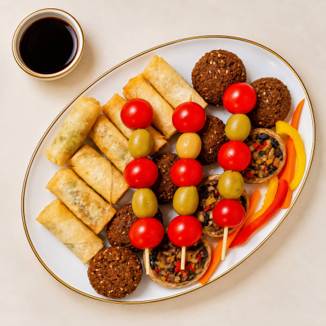 Platou vegetarian 1