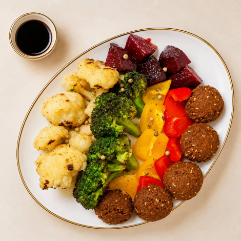 Platou vegetarian 2
